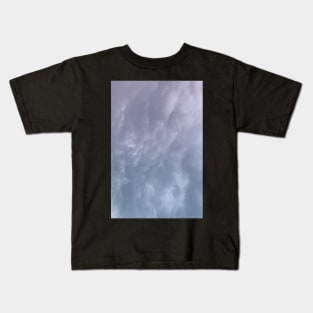 Blue and Purple Cloudy Sky Photography Kids T-Shirt